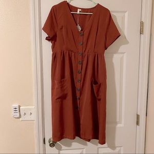 Brand New PinkBlush swing dress